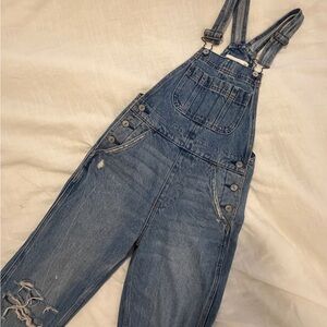 Abercrombie & Fitch Denim Overalls